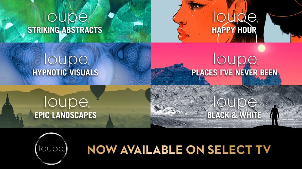Art Channel Loupe Launches on SelectTV Art Channel Loupe Launches on SelectTV