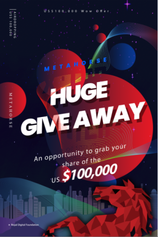 Ever heard of a Dollar Rain? No, but now it is possible. The Metahorse is going to Airdrop Dollars very soon.