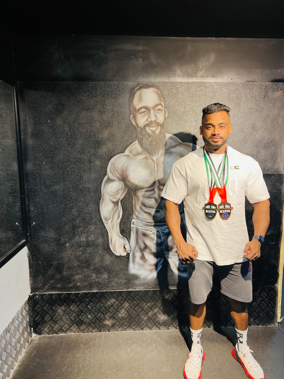 Saddam Hussein, one of the best fitness trainers and bodybuilders in the Middle East. 2 Saddam Hussein, one of the best fitness trainers and bodybuilders in the Middle East. 2