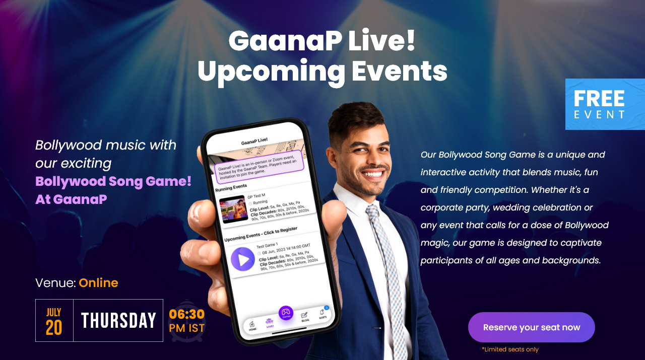 Introducing GaanaP Live: The Ultimate Bollywood Music Gaming Experience 2 Introducing GaanaP Live: The Ultimate Bollywood Music Gaming Experience 2