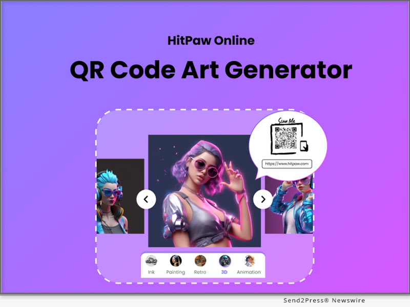 HitPaw Launches Its Online QR Code Art Generator: A Creative QR Code Generator 3 HitPaw Launches Its Online QR Code Art Generator: A Creative QR Code Generator 2