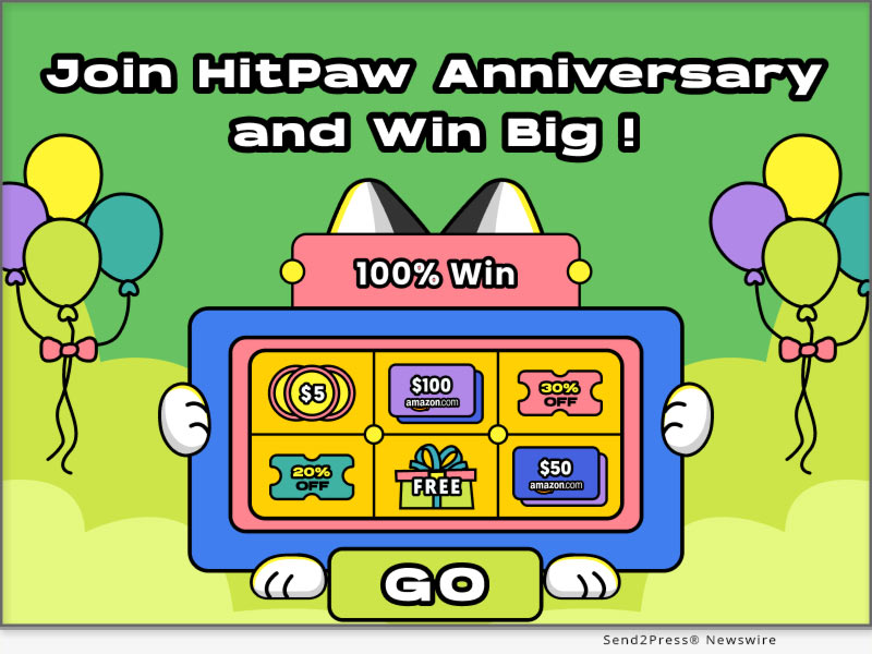 HitPaw Celebrates its 3rd Anniversary with 100% Win Lucky Draw, Buy 1 Get 1 Free and Up to 30% OFF Hot Selling Products 3 HitPaw Celebrates its 3rd Anniversary with 100% Win Lucky Draw, Buy 1 Get 1 Free and Up to 30% OFF Hot Selling Products 2