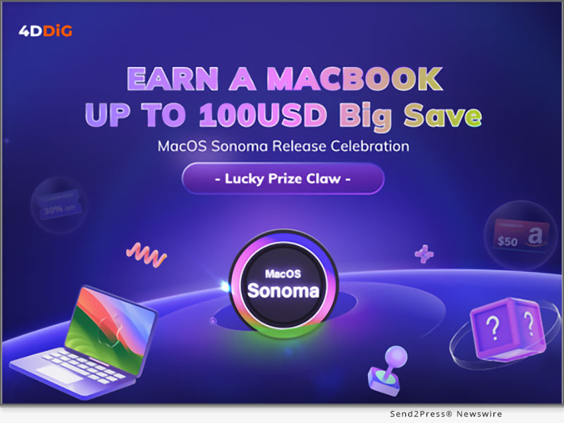 4DDiG announces macOS Sonoma Celebration: Win a MacBook Air and Amazon Gift Card 7 4DDiG announces macOS Sonoma Celebration: Win a MacBook Air and Amazon Gift Card 4