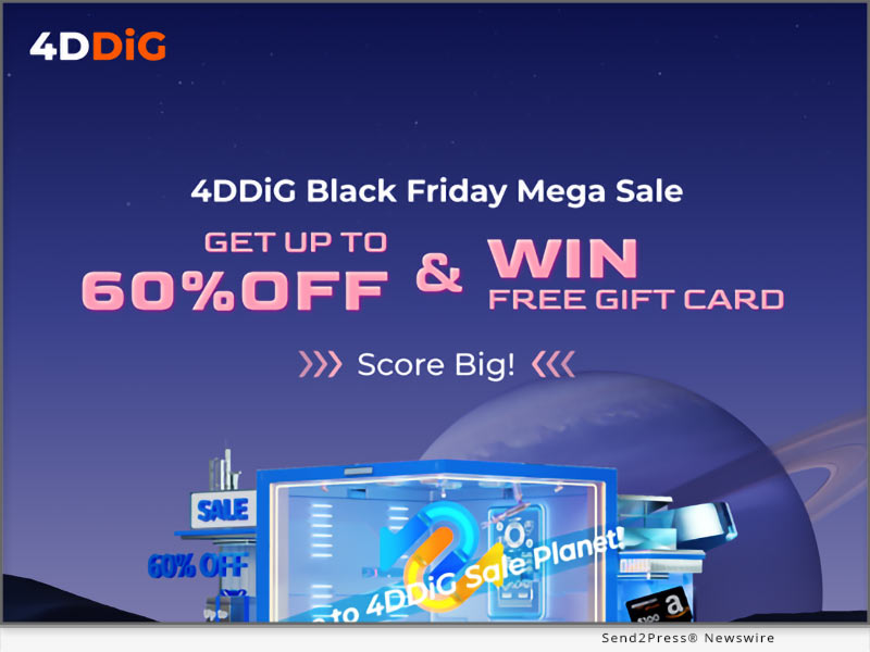 4DDiG Black Friday 2023: Get up to 60% off and a chance to win $100 Amazon gift cards 13 4DDiG Black Friday 2023: Get up to 60% off and a chance to win $100 Amazon gift cards 4