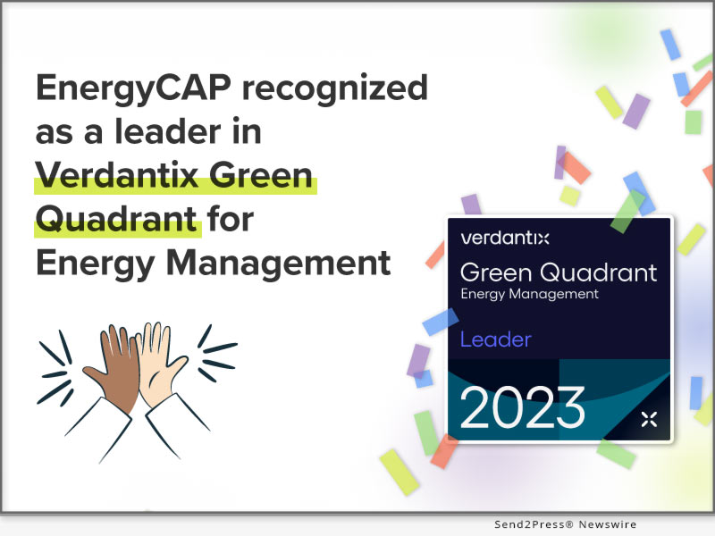 EnergyCAP Recognized as a Leader in Energy Management Software by Independent Research Firm 3 EnergyCAP Recognized as a Leader in Energy Management Software by Independent Research Firm 2