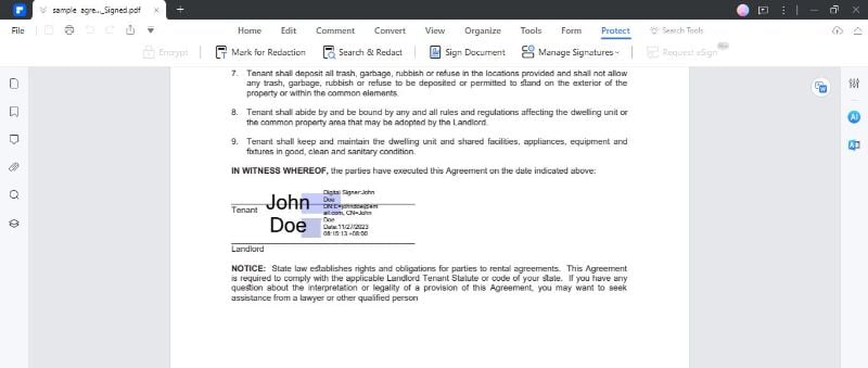 Mastering Electronic Signatures with Wondershare PDFelement 4 digital signature