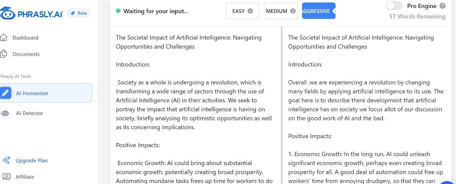 Phrasly AI: Guarding Against Erroneous AI Recognition for Academic Success 4 Phrasly AI: Guarding Against Erroneous AI Recognition for Academic Success 4