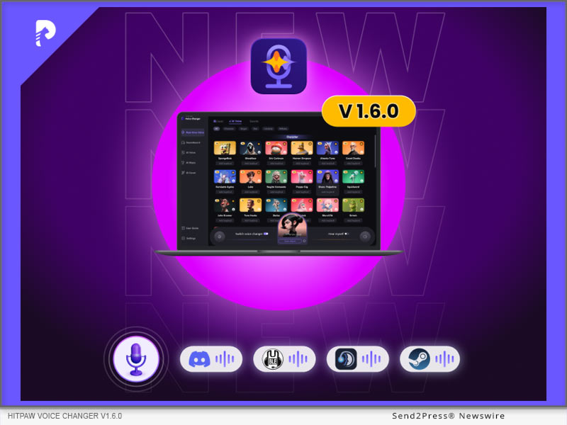 Major New Release! HitPaw Voice Changer V1.6.0 Update Announced! Major New Release! HitPaw Voice Changer V1.6.0 Update Announced!