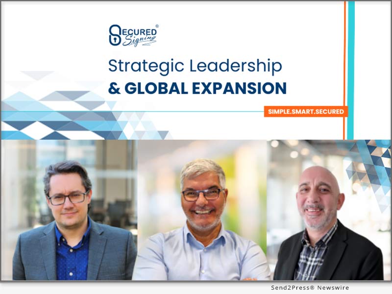 Secured Signing Scales Up with Strategic Leadership and Global Expansion Secured Signing Scales Up with Strategic Leadership and Global Expansion