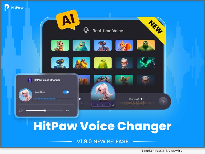 HitPaw Voice Changer V1.9.0 Updates Feature Latest AI Voice Technology Leading the Sound Revolution HitPaw Voice Changer V1.9.0 Updates Feature Latest AI Voice Technology Leading the Sound Revolution
