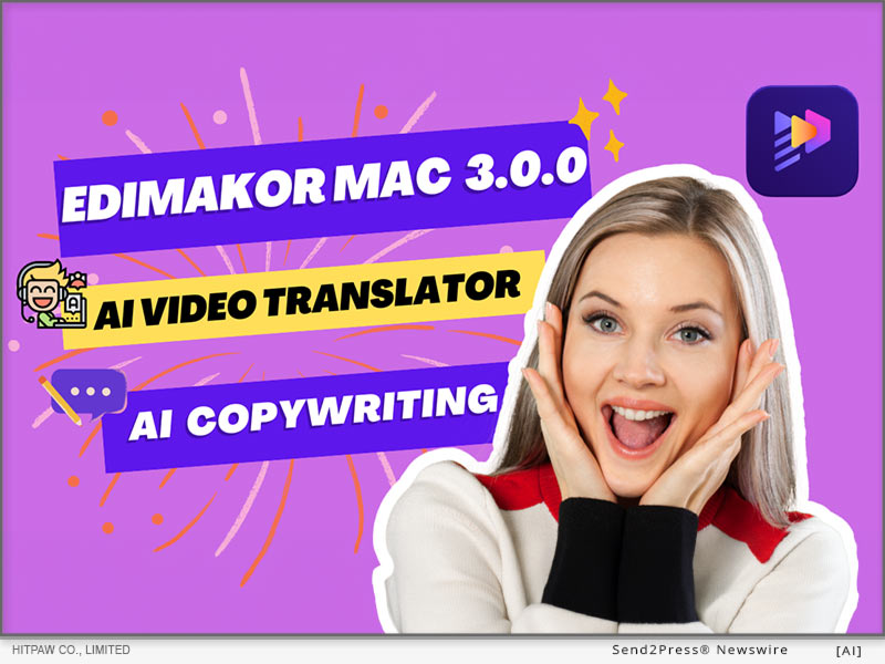HitPaw Edimakor for Mac 3.0.0 Released with AI Video Translator and AI Copywriting! HitPaw Edimakor for Mac 3.0.0 Released with AI Video Translator and AI Copywriting!
