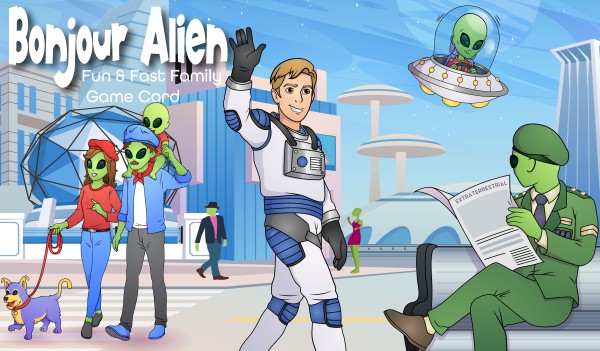 New Family-Friendly Card Game “Bonjour Alien” Launches on Kickstarter to Encourage Family Bonding and Fun New Family-Friendly Card Game “Bonjour Alien” Launches on Kickstarter to Encourage Family Bonding and Fun