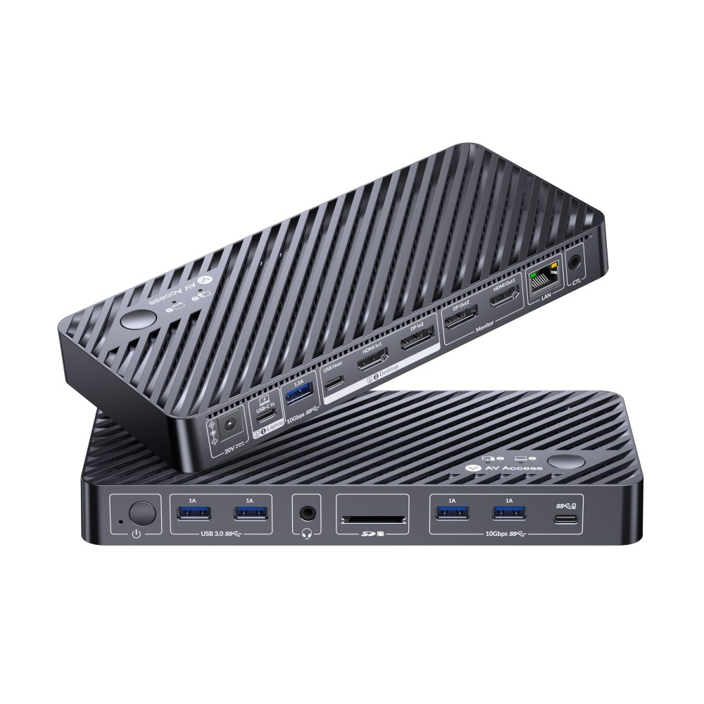 AV Access Unveils the iDock B10 8K KVM Docking Station at InfoComm Asia 2025 in Thailand AV Access Unveils the iDock B10 8K KVM Docking Station at InfoComm Asia 2025 in Thailand