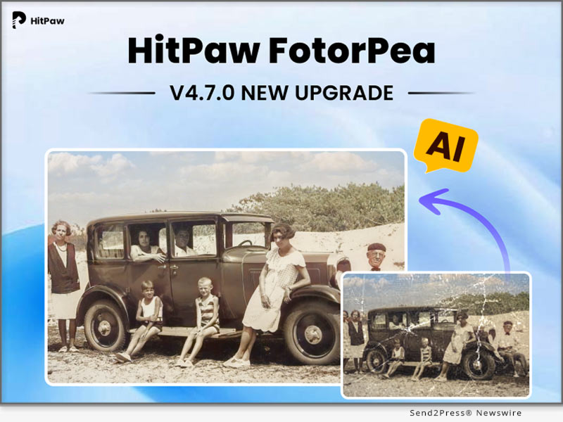 Big Release for HitPaw FotorPea V4.7.0: New ‘Old Photo Restoration’ and ‘AI Colorize’ Big Release for HitPaw FotorPea V4.7.0: New ‘Old Photo Restoration’ and ‘AI Colorize’