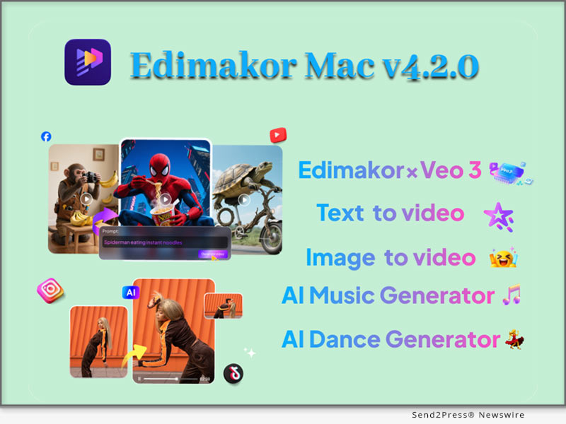 Edimakor V4.2.0 Ignites New Era of AI Video Creation Powered by Google Veo 3 Edimakor V4.2.0 Ignites New Era of AI Video Creation Powered by Google Veo 3